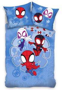 Carbotex Detské bavlnené obliečky Spidey Malí Hrdinovia, 140 x 200 cm, 70 x 90 cm