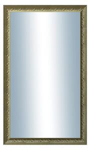 DANTIK - Zrkadlo v rámu, rozmer s rámom 60x100 cm z lišty HONEST Au vysoká malá (3153)