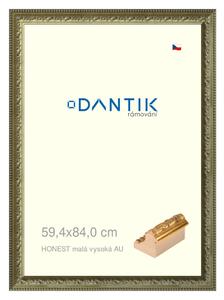 DANTIK rám na obraz 59,4x84 | HONEST malá vysoká AU (Plexi Čiré)