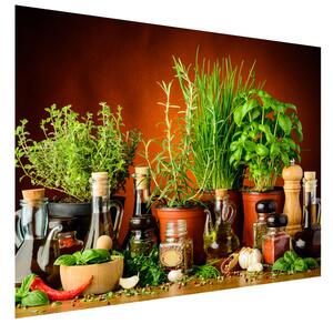 Fototapeta Zeleninové prísady Materiál: Samolepiaca, Rozmery: 200 x 135 cm
