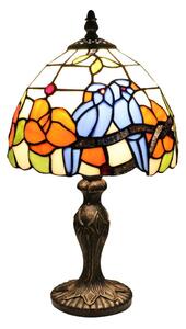 Brilagi - Tiffany vitrážová stolná lampa JUNGLE 1xE27/60W/230V