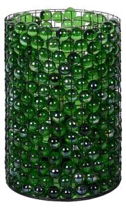 LUCIDE Stolná lampička Marbles Green Ø 15 cm