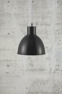Nordlux POP | dizajnové závesné svietidlo s kovovým tienidlom Farba: Čierna