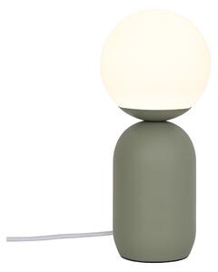 NORDLUX Retro okrúhla stolová lampa NOTTI, 1xE14, 25W, zelená
