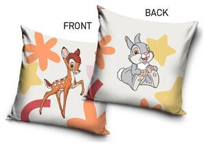 Carbotex Obliečka na vankúšik 40x40 cm - Bambi a zajačik Dupík