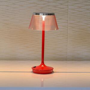 Aluminor La Petite Lampe stolná LED lampa, červená