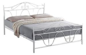Signal Kovová posteľ DENVER 160 x 200 cm biela