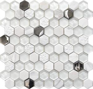 Hexagono Blanco 30,2x30,5