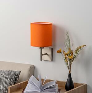 BRILAGI - LED Nástenné svietidlo NUBILA 1xE27/60W/230V matný chróm/oranžová