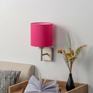 BRILAGI - LED Nástenné svietidlo NUBILA 1xE27/60W/230V matný chróm/ružová