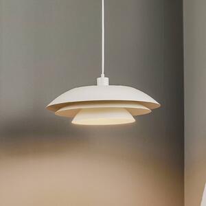 Dyberg Larsen DL45 závesná lampa kovová biela