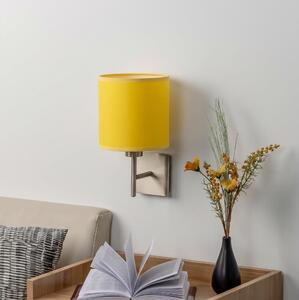 BRILAGI - LED Nástenné svietidlo NUBILA 1xE27/60W/230V matný chróm/žltá
