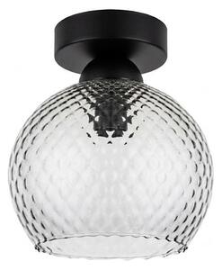 BRILAGI - LED stropné svietidlo R GLASS 1xE27/60W/230V pr. 18 cm čierna/dymová sivá