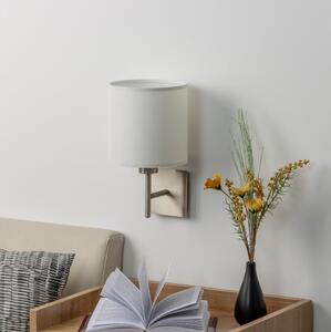 BRILAGI - LED Nástenné svietidlo NUBILA 1xE27/60W/230V matný chróm/biela
