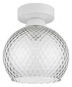 BRILAGI - LED stropné svietidlo R GLASS 1xE27/60W/230V priemer 18 cm biela/dymovošedá