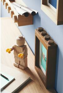 Fotorámik z tmavo moreného dubového dreva LEGO® Wood