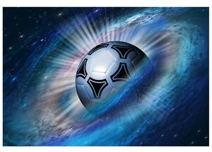 Gario Fototapeta Vesmírna futbalová lopta Veľkosť: 200 x 135 cm, Materiál: Latexová