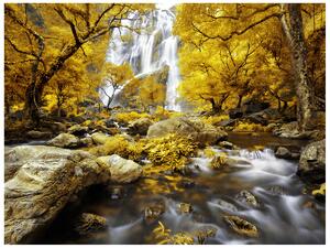 Fototapeta Nádherný jesenný vodopád Materiál: Samolepiaca, Rozmery: 200 x 150 cm