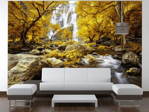 Fototapeta Nádherný jesenný vodopád Materiál: Samolepiaca, Rozmery: 200 x 150 cm