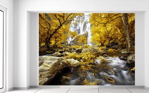 Fototapeta Nádherný jesenný vodopád Materiál: Samolepiaca, Veľkosť: 200 x 150 cm