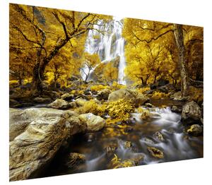 Fototapeta Nádherný jesenný vodopád Materiál: Samolepiaca, Rozmery: 95 x 205 cm