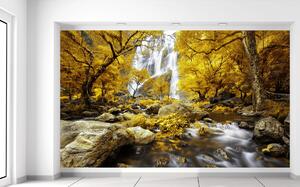 Fototapeta Nádherný jesenný vodopád Materiál: Samolepiaca, Veľkosť: 402 x 240 cm