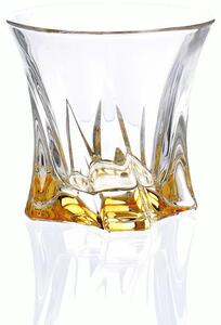 Aurum Crystal Farebné poháre COOPER 320 ml, 6 ks