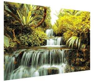 Gario Fototapeta Vodopád v prírode Veľkosť: 268 x 100 cm, Materiál: Vliesová