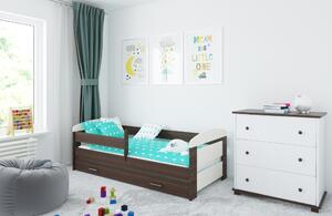 BabyBeds Detská posteľ KASIA Farebné prevedenie: Šedá, Velikost postele: 180x80 cm, Úložný priestor k posteli: Áno, s úložným priestorom