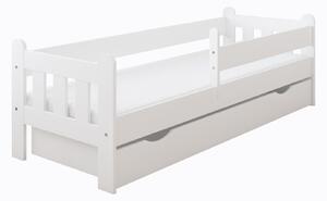 BabyBeds Detská posteľ STAS Farebné prevedenie: Orech, Velikost postele: 160x80 cm, Úložný priestor k posteli: Áno, s úložným priestorom