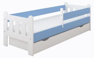 BabyBeds Detská posteľ STAS Farebné prevedenie: Orech, Velikost postele: 180x80 cm, Úložný priestor k posteli: Áno, s úložným priestorom