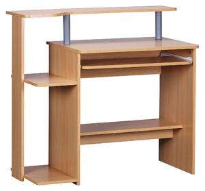 Počítačový stôl WL1.163 Buk 94 x 90 x 48 cm Stôl na notebook