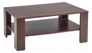 Konferenčný stolík KWADRO 53x110 cm tmavý orech
