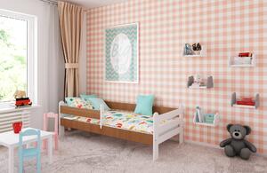 BabyBeds Detská posteľ RYSIO Farebné prevedenie: Biela, Velikost postele: 180x80 cm, Úložný priestor k posteli: Áno, s úložným priestorom