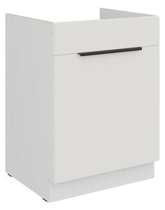 Dolná skrinka na drez LUNARA - šírka 60 cm, biela