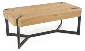 Konferenčný stolík LAVIDA 43x110 cm zlatý dub/čierna