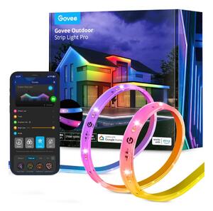 Govee - Outdoor Pro SMART RGBICWW vonkajší LED pásik 10m Wi-Fi IP65