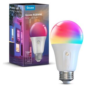 Govee - LED RGBWW Stmievateľná žiarovka Smart E27/12W/230V 2700-6500K Wi-Fi