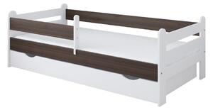 BabyBeds Detská posteľ RYSIO Farebné prevedenie: Orech, Velikost postele: 160x80 cm, Úložný priestor k posteli: Nie, bez úložného priestoru