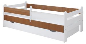 BabyBeds Detská posteľ RYSIO Farebné prevedenie: Dub, Velikost postele: 160x80 cm, Úložný priestor k posteli: Nie, bez úložného priestoru