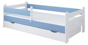 BabyBeds Detská posteľ RYSIO Farebné prevedenie: Orech, Velikost postele: 180x80 cm, Úložný priestor k posteli: Áno, s úložným priestorom