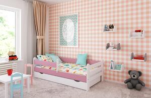 BabyBeds Detská posteľ RYSIO Farebné prevedenie: Biela, Velikost postele: 180x80 cm, Úložný priestor k posteli: Nie, bez úložného priestoru