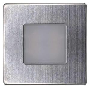 Vonkajšie schodiskové svietidlo LED/1,7W/230V 3000/4000/6000K IP54 chróm