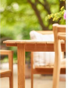 Záhradný stôl z tíkového dreva Sammen
