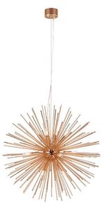 Markslöjd 107752 - Luster na lanku SOLEIL 12xE14/20W/260V rose gold