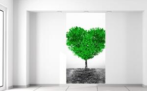 Fototapeta Zelený strom lásky Materiál: Samolepiaca, Veľkosť: 110 x 200 cm