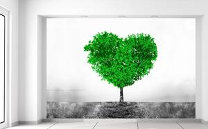Fototapeta Zelený strom lásky Materiál: Samolepiaca, Rozmery: 200 x 135 cm