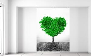 Fototapeta Zelený strom lásky Materiál: Samolepiaca, Veľkosť: 150 x 200 cm