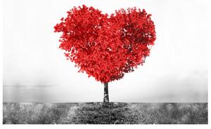 Fototapeta Strom lásky do červena Materiál: Samolepiaca, Rozmery: 150 x 200 cm