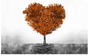 Fototapeta Hnedý strom lásky Materiál: Vliesová, Rozmery: 200 x 135 cm